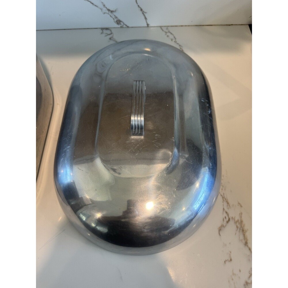 GHC Magnalite 17 QT Cast Aluminum Roaster W/ Lid, With Trivet Dutch Oven - Picture 3 of 14